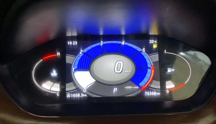 2021 Nissan MAGNITE XV TURBO CVT, Petrol, Automatic, 76,368 km, Odometer Image