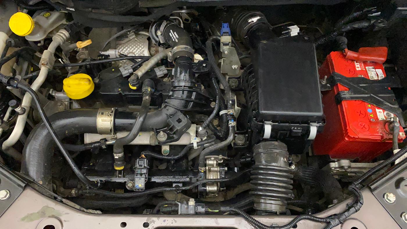 2021 Nissan MAGNITE XV TURBO CVT, Petrol, Automatic, 76,520 km, Engine View