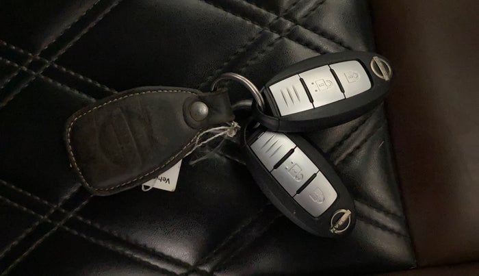 2021 Nissan MAGNITE XV TURBO CVT, Petrol, Automatic, 76,368 km, Key Close Up