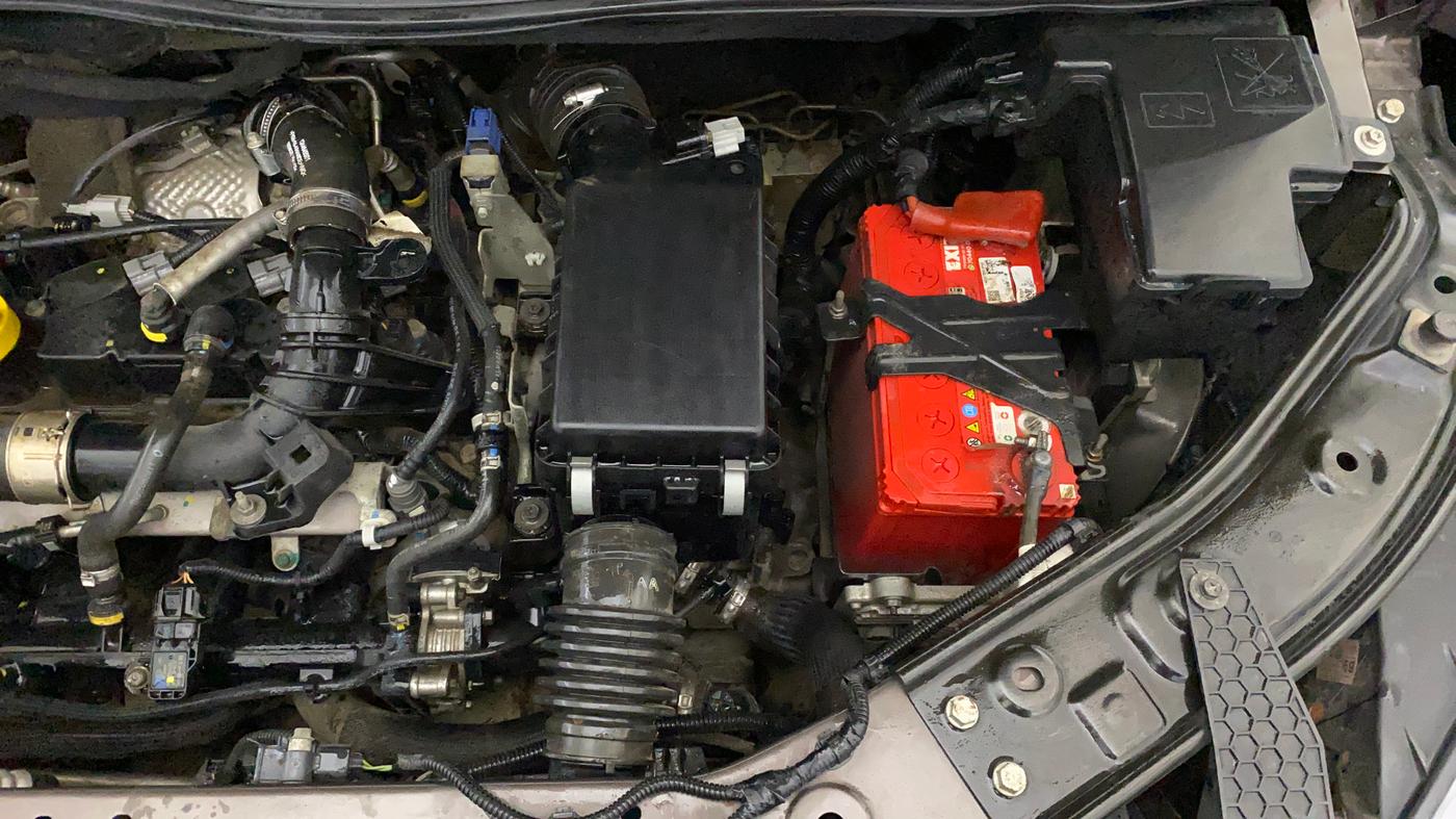 2021 Nissan MAGNITE XV TURBO CVT, Petrol, Automatic, 76,520 km, Engine View - Left