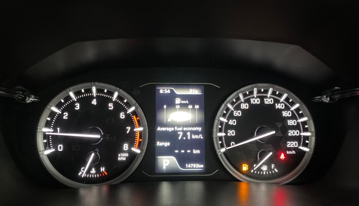 2023 Maruti Grand Vitara ALPHA SMART HYBRID AT, Petrol, Automatic, 14,791 km, Odometer Image