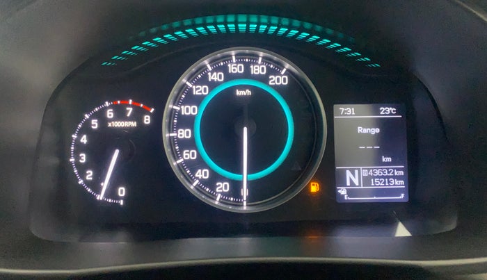 2023 Maruti IGNIS ALPHA 1.2 AMT, Petrol, Automatic, 15,209 km, Odometer Image