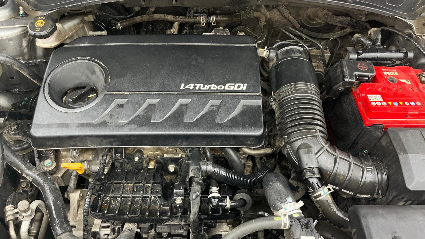 2020 KIA SELTOS GTX PLUS DCT 1.4 PETROL, Petrol, Automatic, 1,04,512 km, Engine View