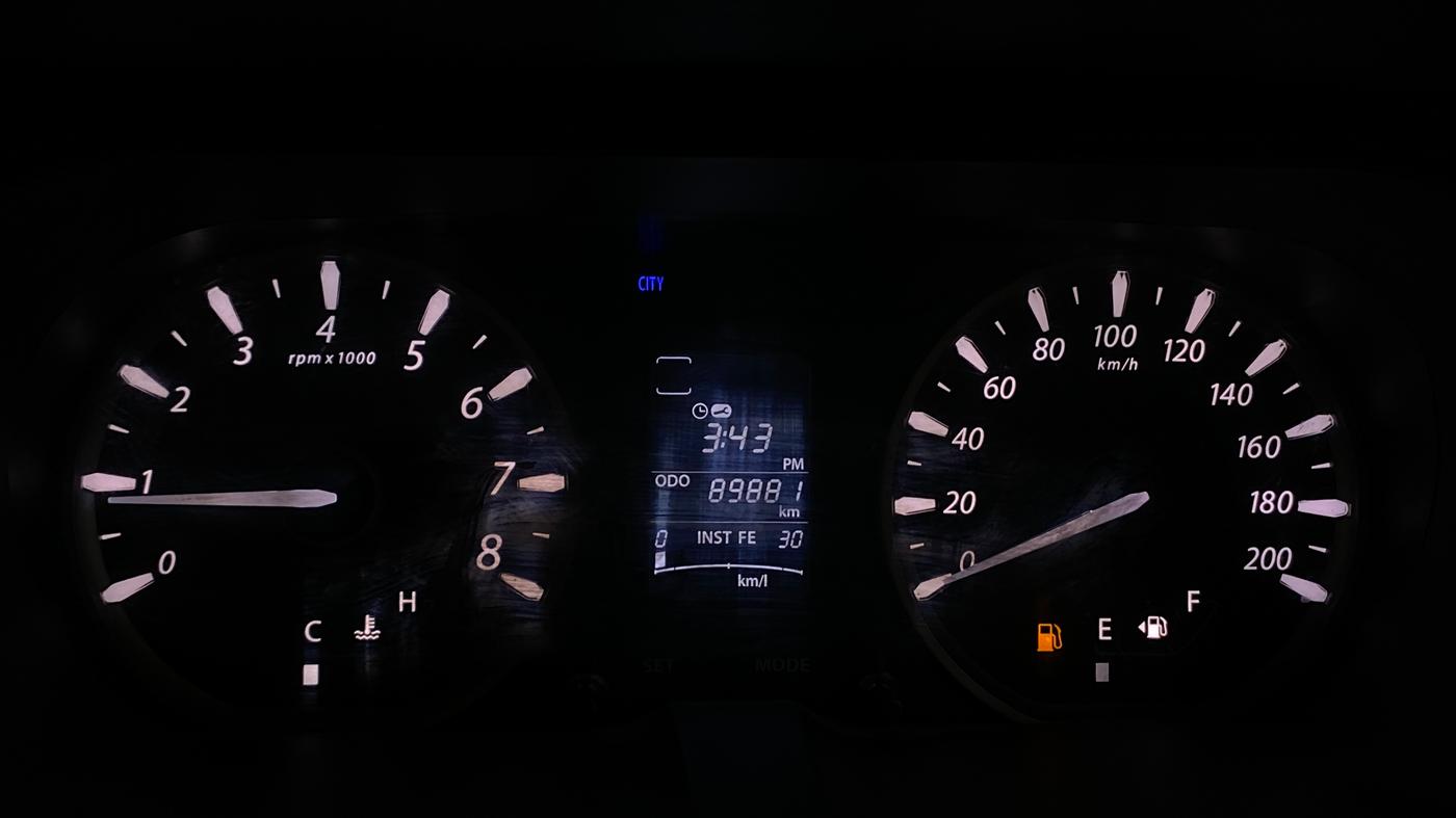 2016 Tata Zest XMS PETROL, Petrol, Manual, 89,877 km, Odometer Image