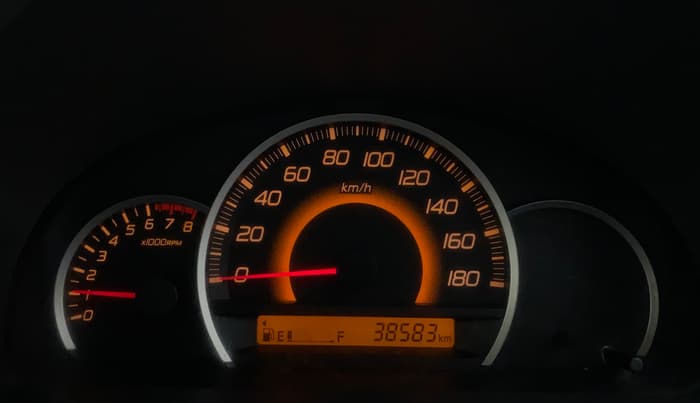 2012 Maruti Wagon R 1.0 VXI, Petrol, Manual, 38,816 km, Odometer Image