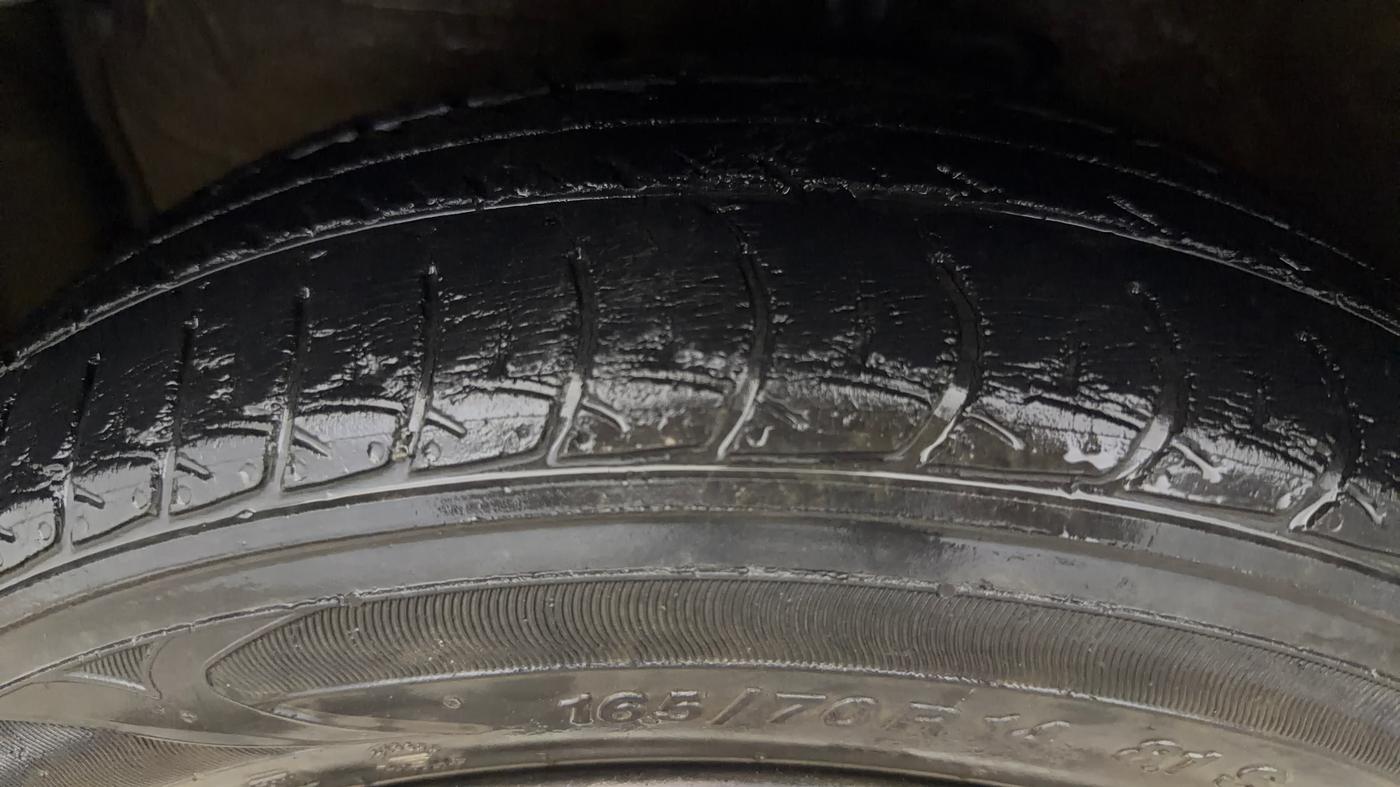 2018 Maruti Celerio ZXI AMT (O), Petrol, Automatic, 31,745 km, Left Front Tyre Tread