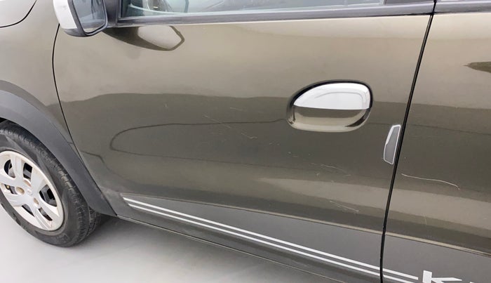 2019 Renault Kwid RXT 1.0 (O), Petrol, Manual, 50,524 km, Front passenger door - Minor scratches