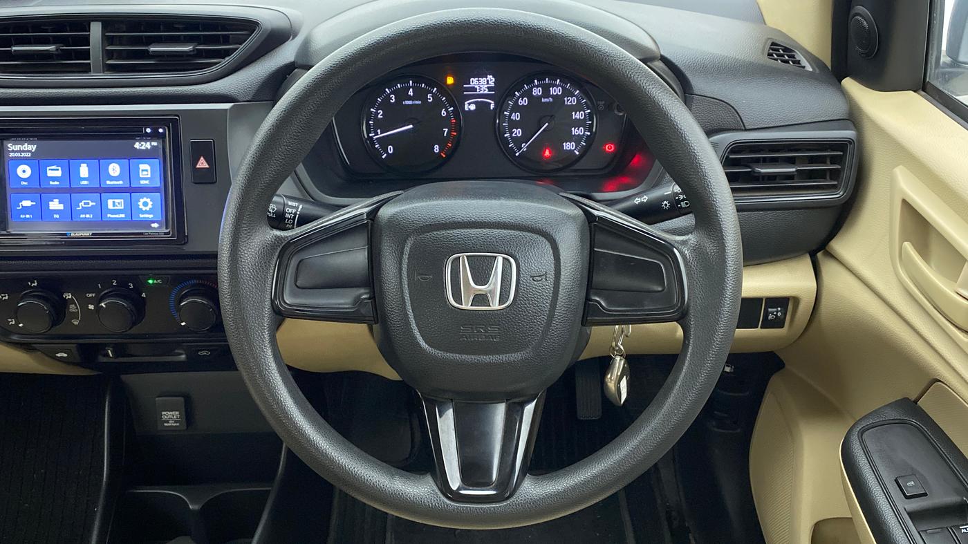 2019 Honda Amaze 1.2L I-VTEC E, Petrol, Manual, 64,381 km, Steering Wheel Close Up
