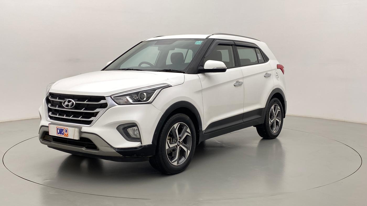 2019 Hyundai Creta 1.6 VTVT SX AUTO, Petrol, Automatic, 28,125 km, Left Front Diagonal