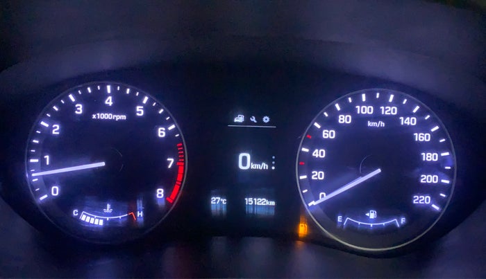 2015 Hyundai Elite i20 ASTA 1.2, Petrol, Manual, 15,122 km, Odometer Image