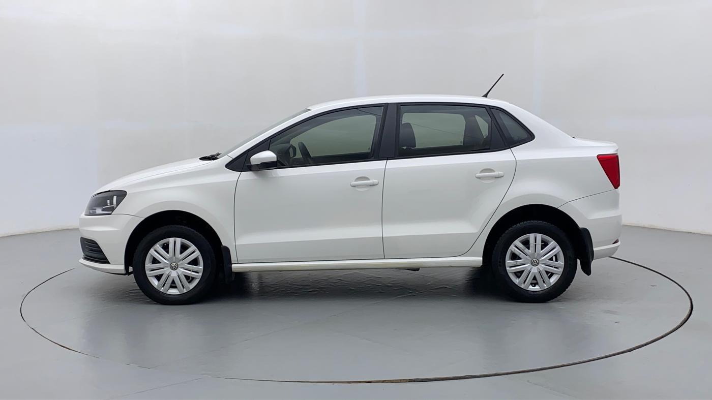2018 Volkswagen Ameo Trendline 1.0, Petrol, Manual, 25,197 km, Left Side View