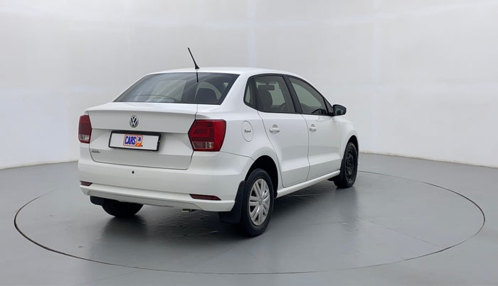 2018 Volkswagen Ameo Trendline 1.0, Petrol, Manual, 25,197 km, Right Back Diagonal (45- Degree) View