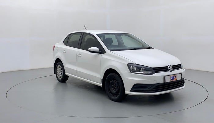 2018 Volkswagen Ameo Trendline 1.0, Petrol, Manual, 25,197 km, Right Front Diagonal (45- Degree) View