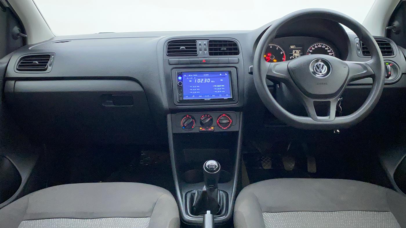 2018 Volkswagen Ameo Trendline 1.0, Petrol, Manual, 25,197 km, Dashboard View