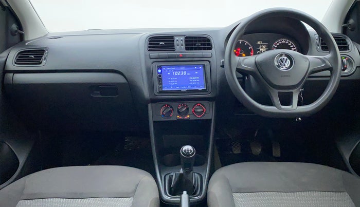 2018 Volkswagen Ameo Trendline 1.0, Petrol, Manual, 25,197 km, Dashboard View
