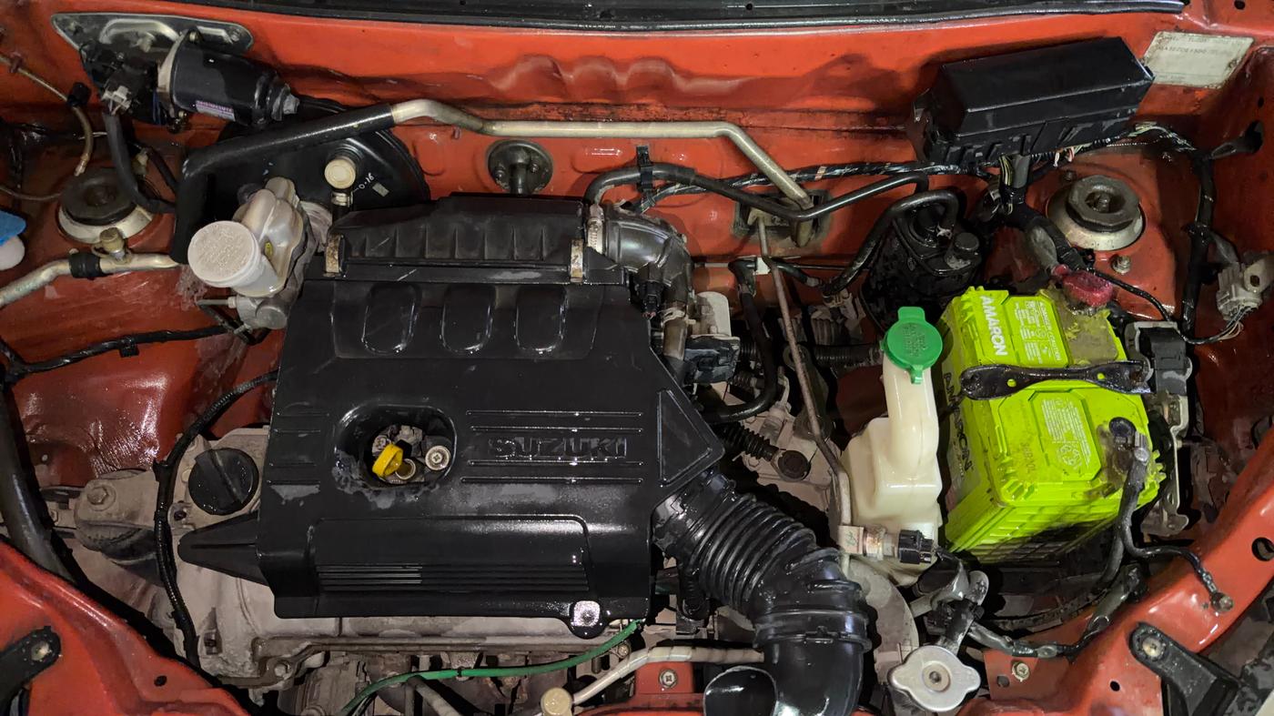 2015 Maruti Alto K10 VXI, Petrol, Manual, 1,13,655 km, Engine View