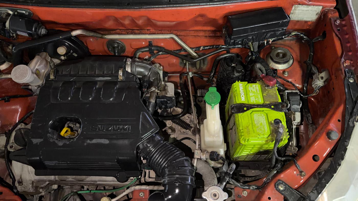 2015 Maruti Alto K10 VXI, Petrol, Manual, 1,13,655 km, Engine View - Left