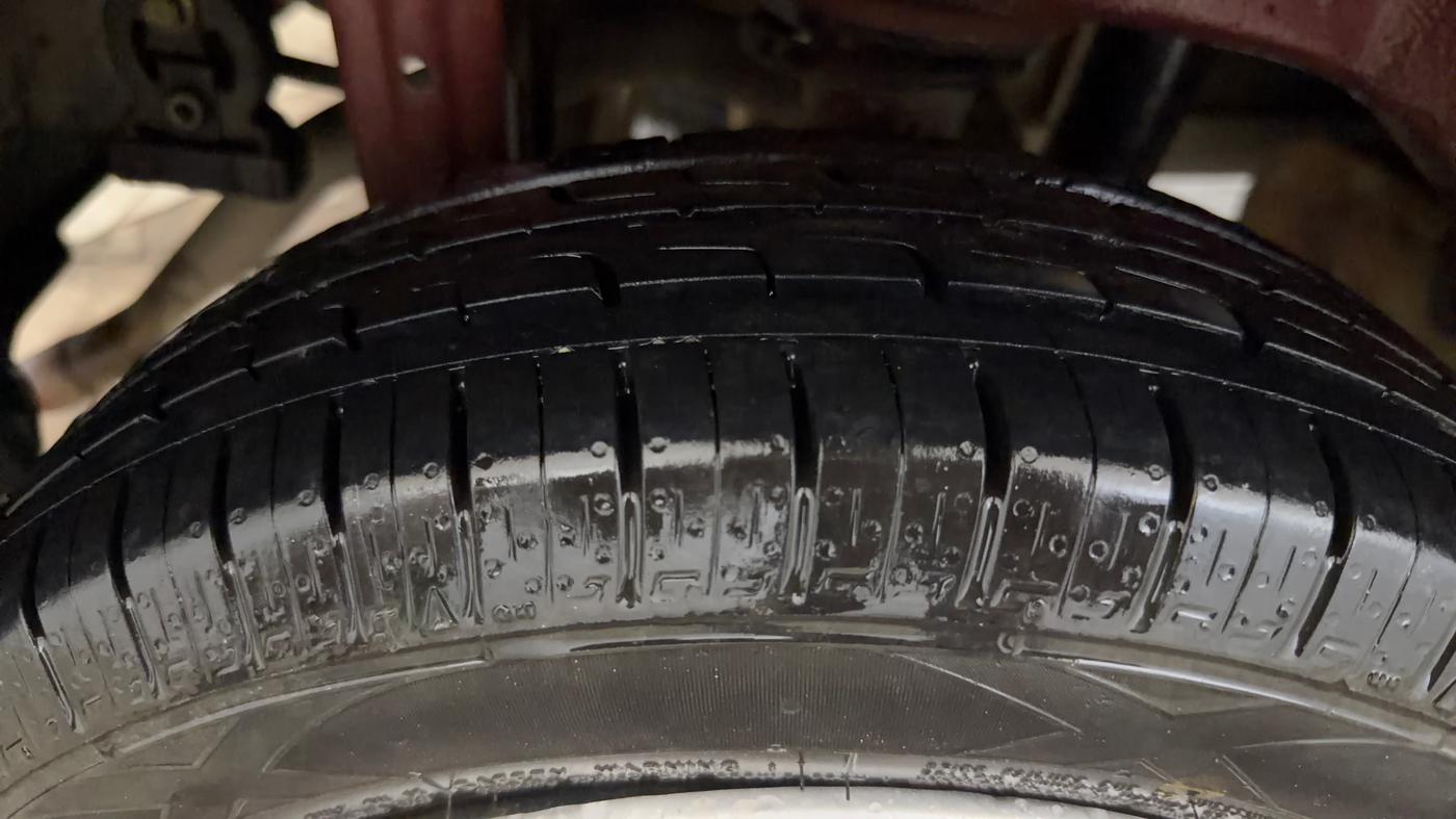 2015 Maruti Alto K10 VXI, Petrol, Manual, 1,13,655 km, Right Rear Tyre Tread