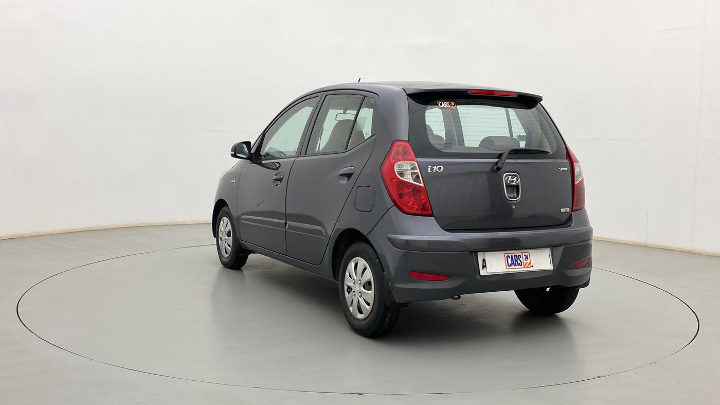 2013 Hyundai i10 SPORTZ 1.2, Petrol, Manual, 83,322 km, Left Back Diagonal