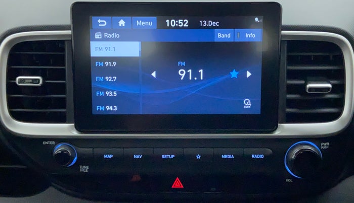 2019 Hyundai VENUE 1.0 TURBO GDI SX+ AT, Petrol, Automatic, 10,740 km, Infotainment System