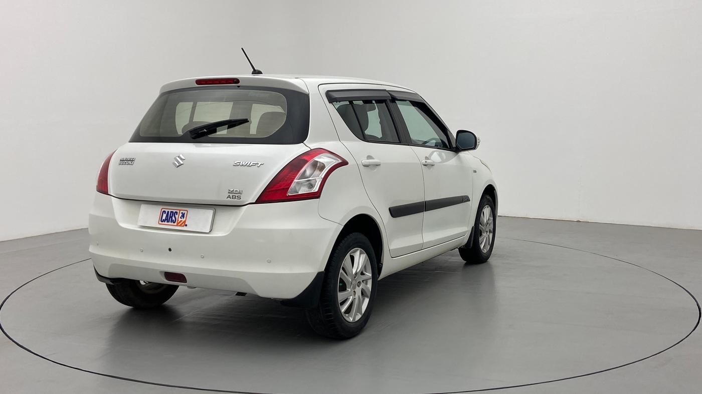 2014 Maruti Swift ZDI, Diesel, Manual, 28,066 km, Right Back Diagonal (45- Degree) View