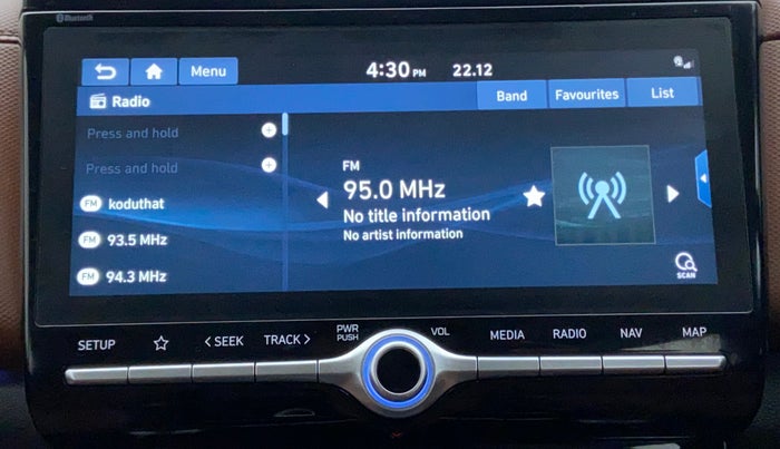 2021 Hyundai ALCAZAR PRESTIGE 1.5 MT 6STR, Diesel, Manual, 20,787 km, Infotainment System