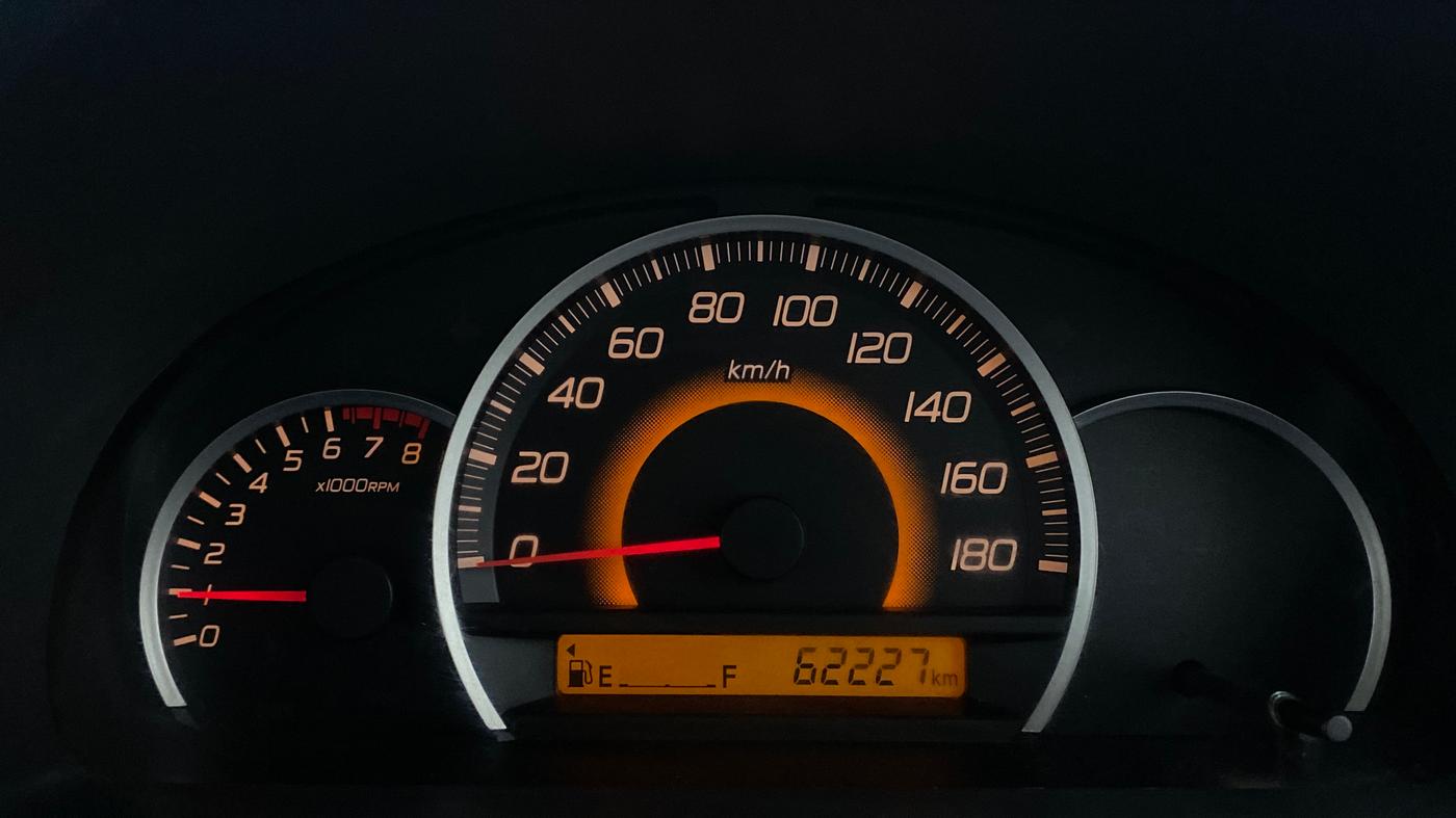 2011 Maruti Wagon R 1.0 VXI, Petrol, Manual, 62,314 km, Odometer Image