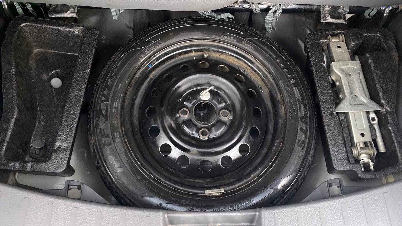 2011 Maruti Wagon R 1.0 VXI, Petrol, Manual, 62,314 km, Spare Tyre