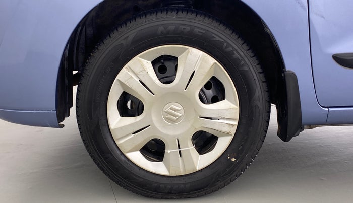 2011 Maruti Wagon R 1.0 VXI, Petrol, Manual, 62,314 km, Left Front Wheel