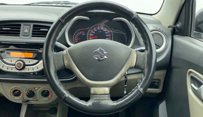 2017 Maruti Alto K10 VXI, Petrol, Manual, 28,254 km, Steering Wheel Close Up