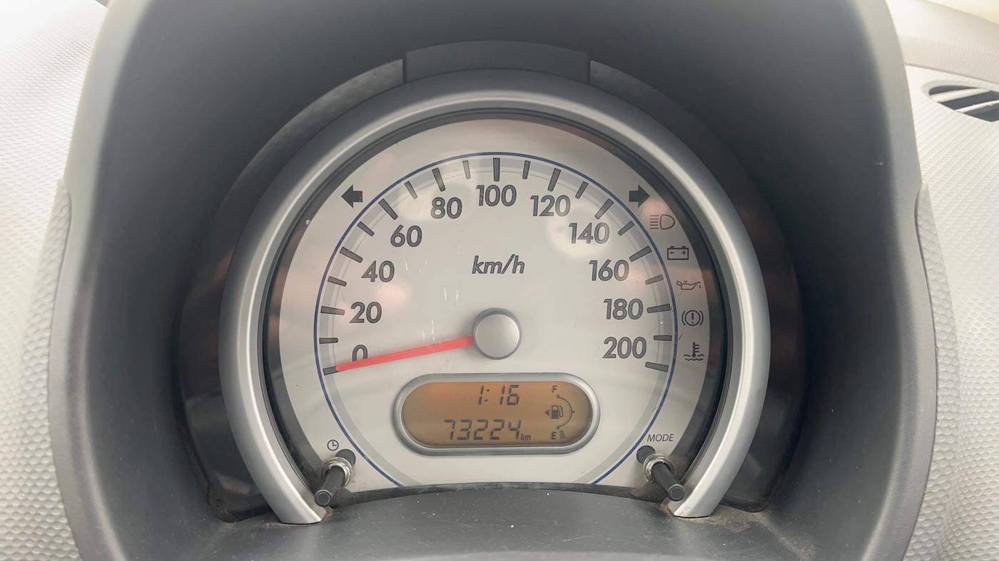 2014 Maruti Ritz VXI, Petrol, Manual, 73,204 km, Odometer Image