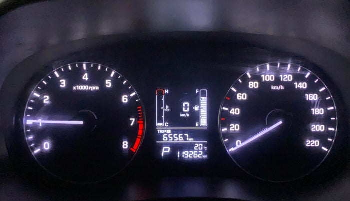 2016 Hyundai Creta SX PLUS AT 1.6 PETROL, Petrol, Automatic, 1,19,342 km, Odometer Image