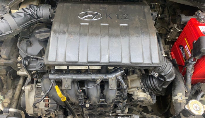 2016 Hyundai Grand i10 ASTA (O) 1.2 KAPPA VTVT, Petrol, Manual, 43,970 km, Engine View