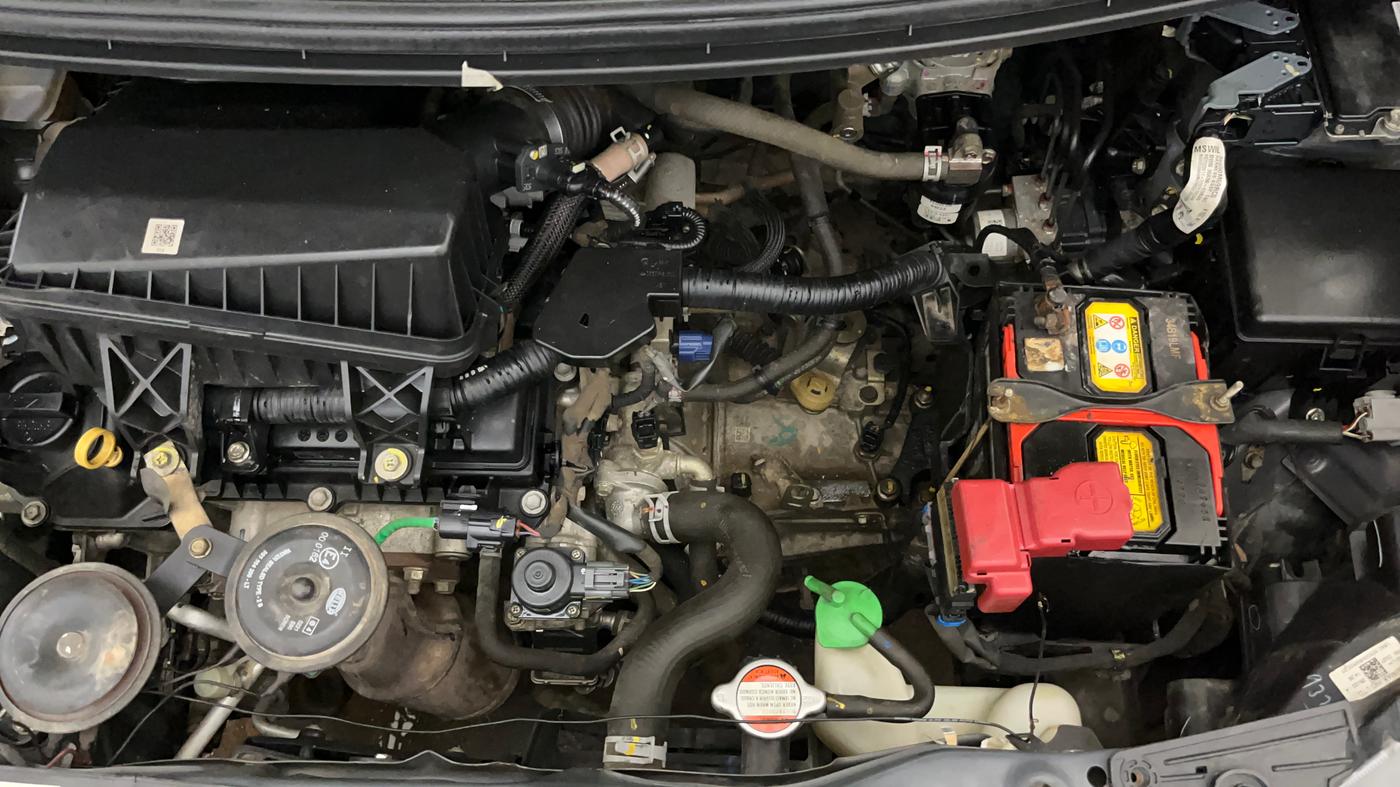 2022 Maruti New Wagon-R LXI CNG 1.0, CNG, Manual, 47,030 km, Engine View - Left