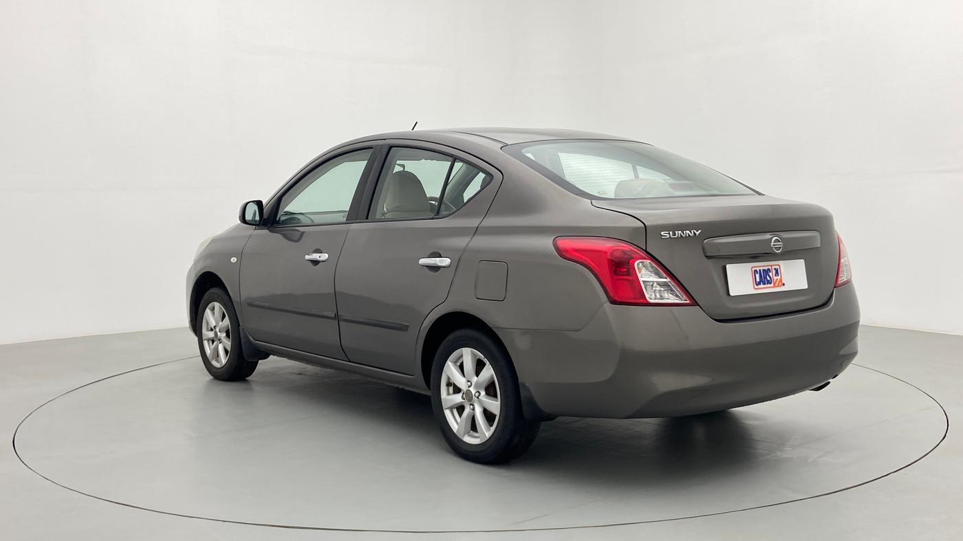 2012 Nissan Sunny XV PETROL, Petrol, Manual, 1,19,652 km, Left Back Diagonal
