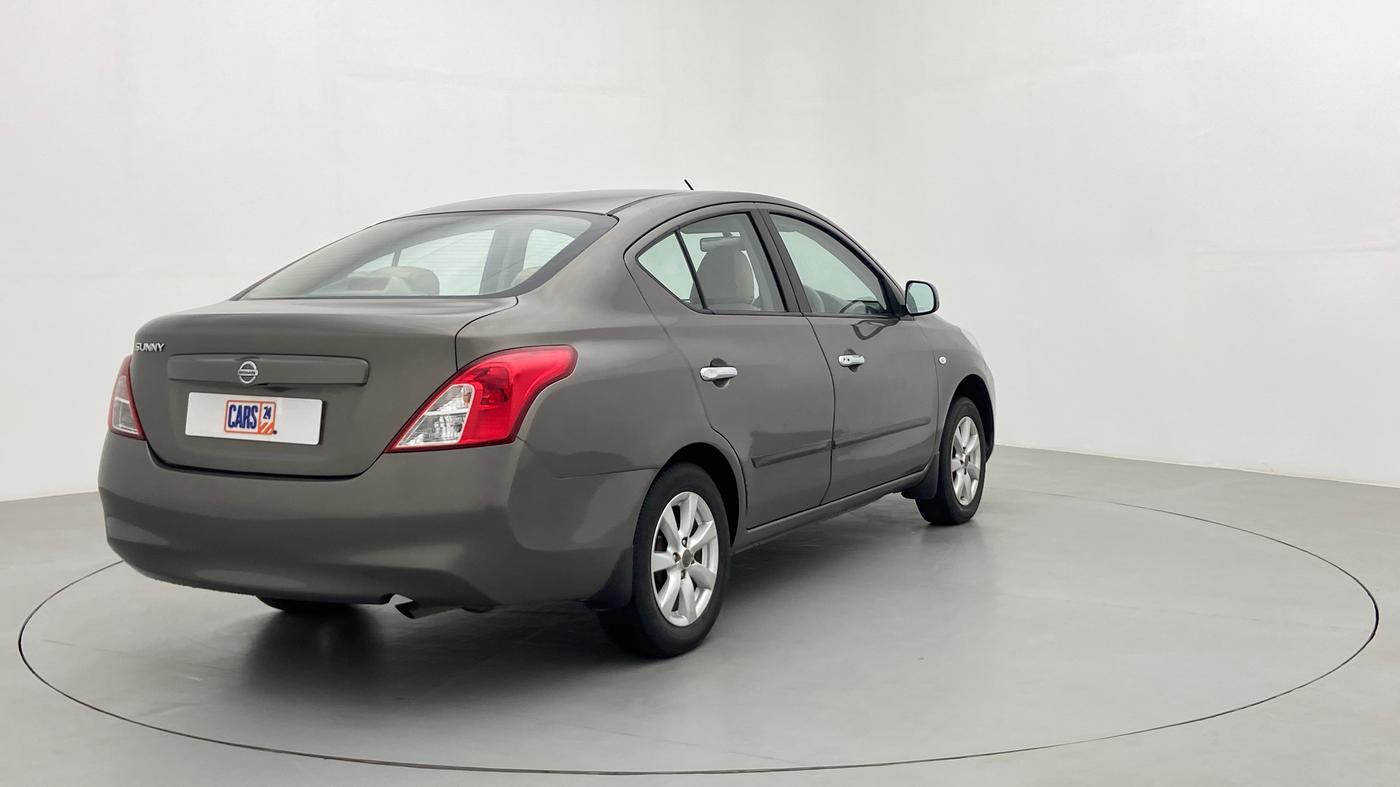 2012 Nissan Sunny XV PETROL, Petrol, Manual, 1,19,652 km, Right Back Diagonal