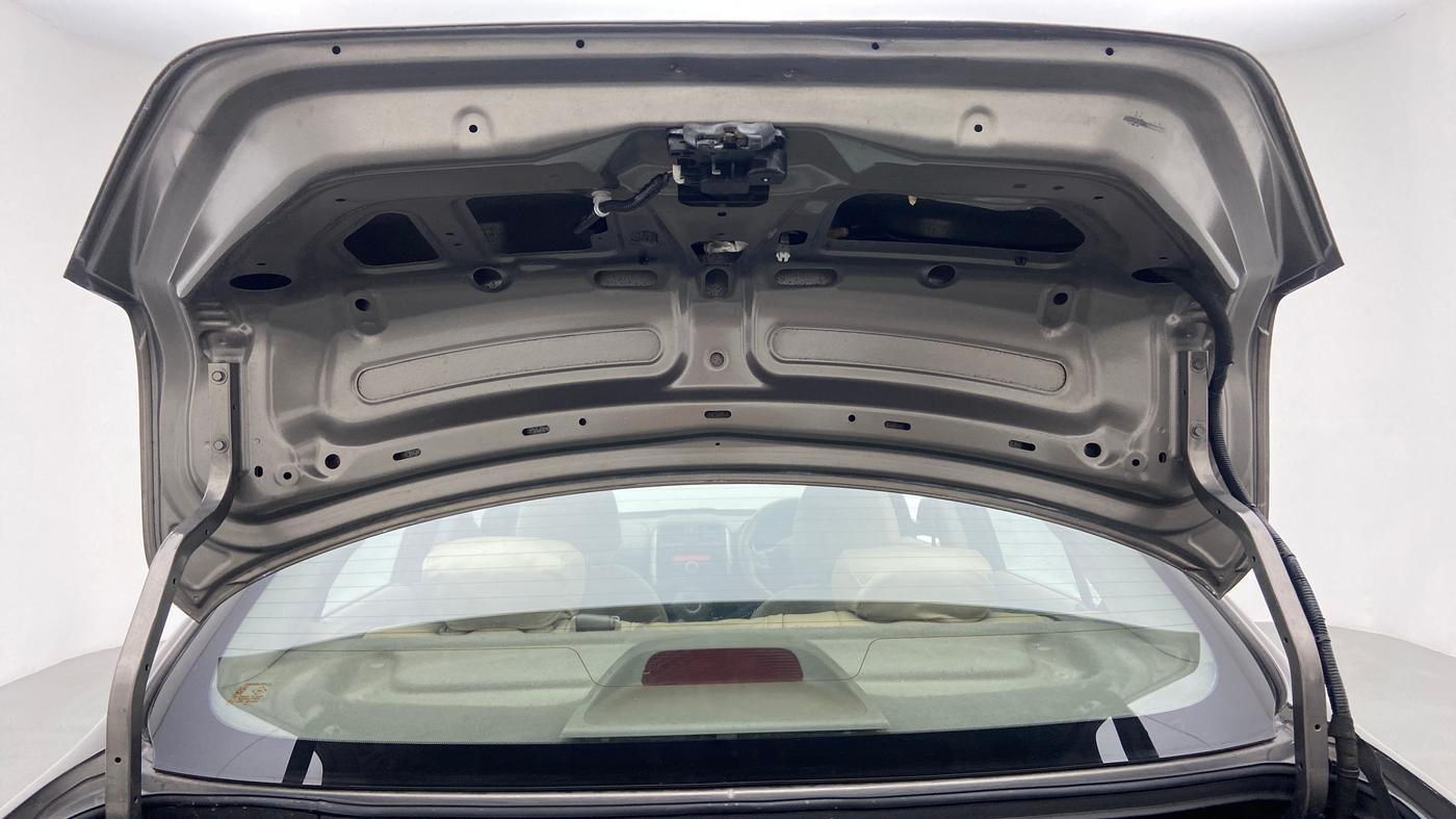 2012 Nissan Sunny XV PETROL, Petrol, Manual, 1,19,652 km, Boot Door Open