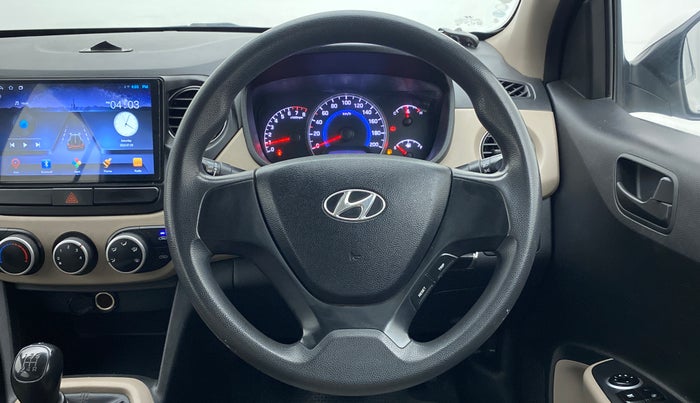 2015 Hyundai Grand i10 MAGNA 1.2 KAPPA VTVT, Petrol, Manual, 45,358 km, Steering Wheel Close Up