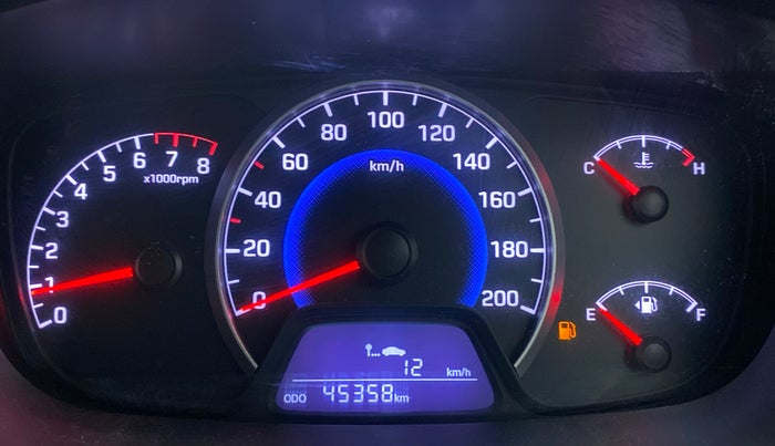 2015 Hyundai Grand i10 MAGNA 1.2 KAPPA VTVT, Petrol, Manual, 45,358 km, Odometer Image