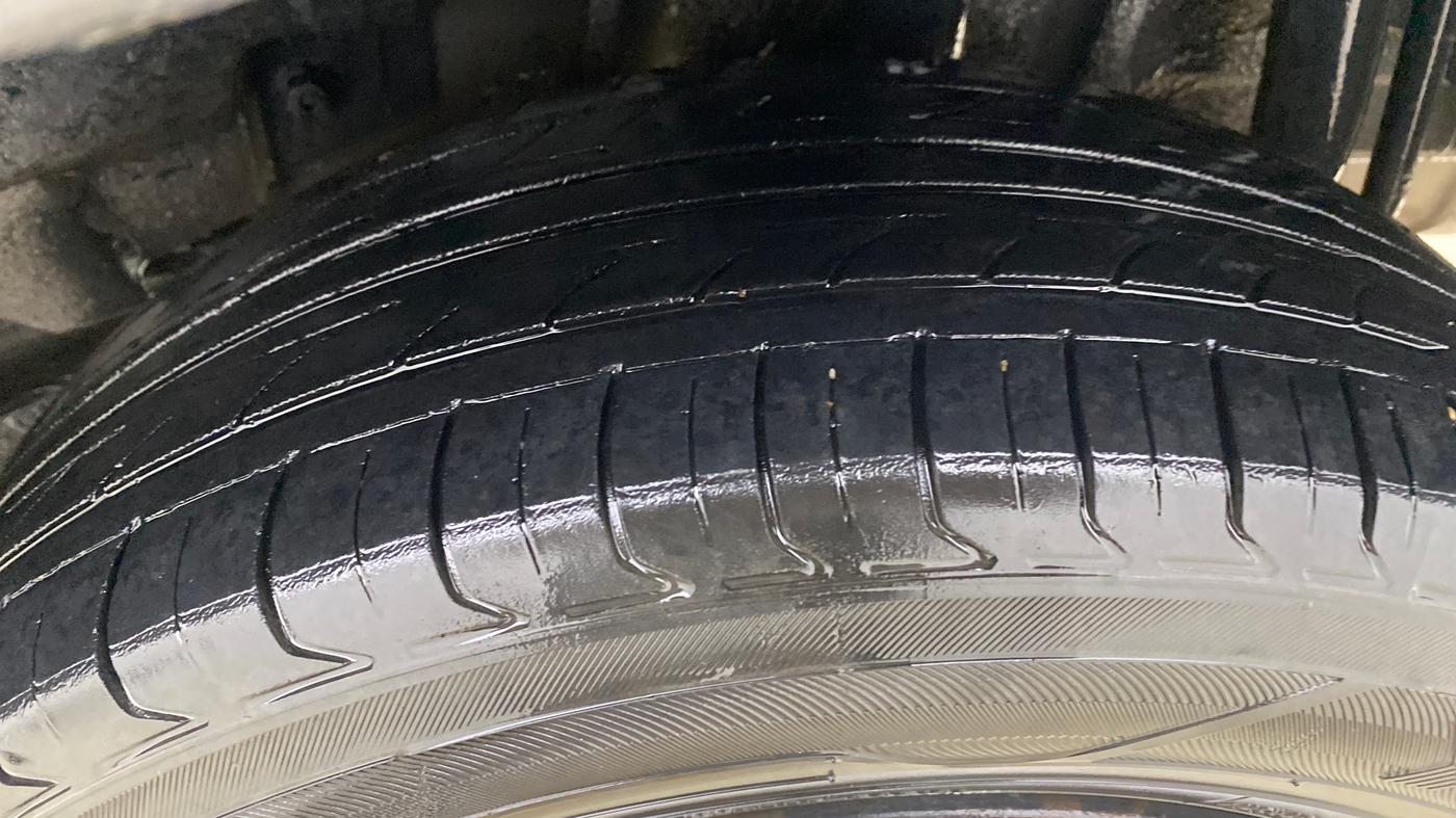 2022 Tata TIGOR XZ PLUS CNG, CNG, Manual, 1,49,312 km, Left Rear Tyre Tread