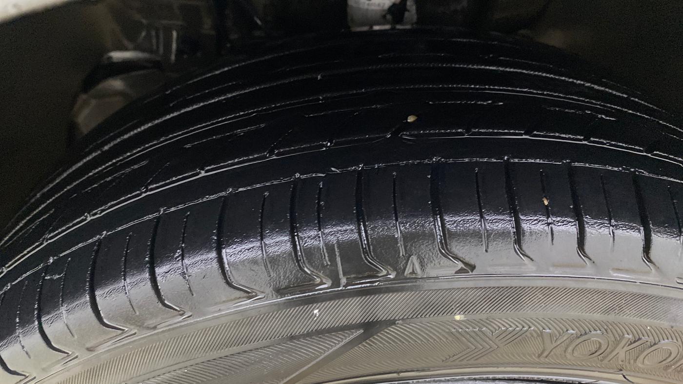 2022 Tata TIGOR XZ PLUS CNG, CNG, Manual, 1,49,312 km, Left Front Tyre Tread