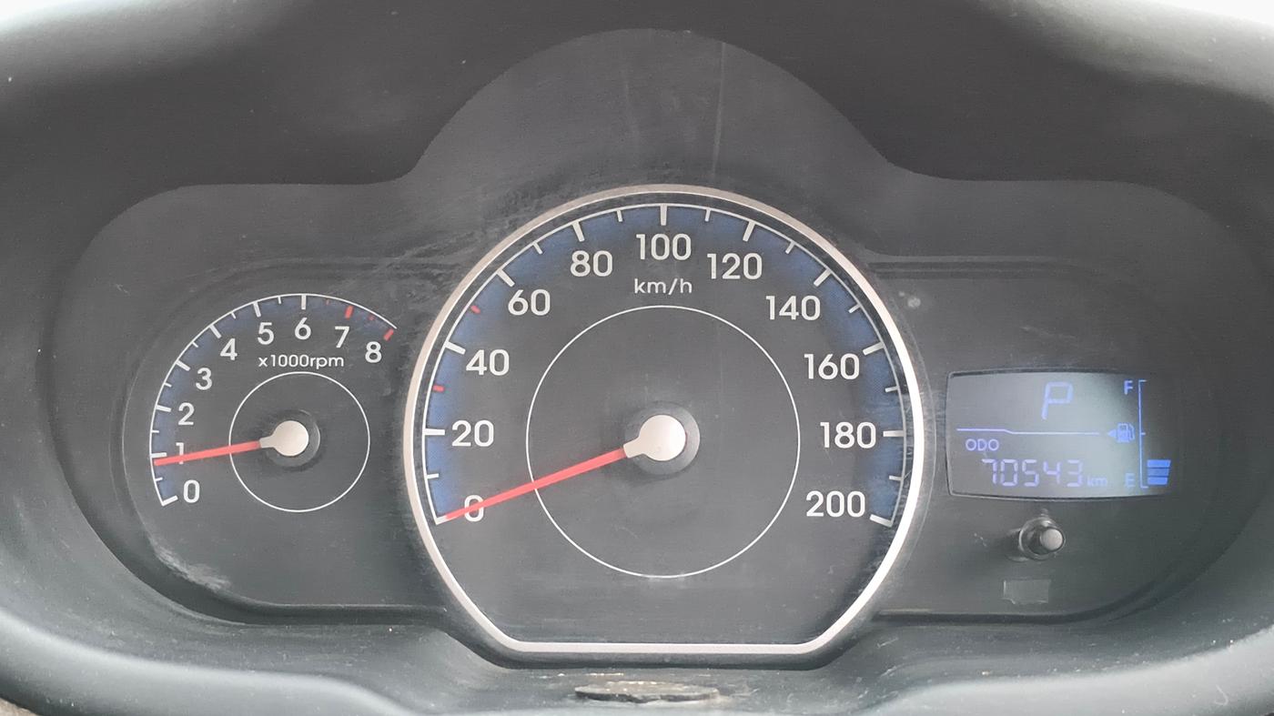 2013 Hyundai i10 SPORTZ 1.2 AT, Petrol, Automatic, 70,543 km, Odometer Image