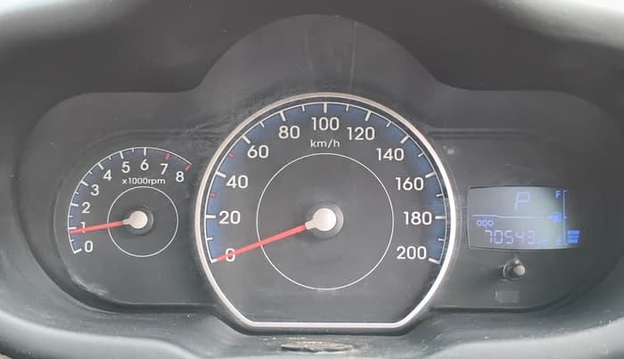 2013 Hyundai i10 SPORTZ 1.2 AT, Petrol, Automatic, 70,543 km, Odometer Image