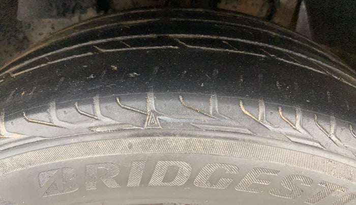 2019 Tata NEXON XZA PLUS PETROL, Petrol, Automatic, 72,703 km, Left Front Tyre Tread