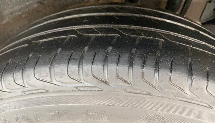 2019 Tata NEXON XZA PLUS PETROL, Petrol, Automatic, 72,703 km, Left Rear Tyre Tread