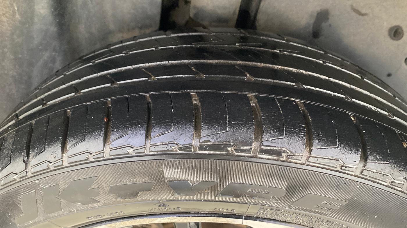 2021 MG HECTOR SHARP 1.5 PETROL CVT, Petrol, Automatic, 89,511 km, Right Rear Tyre Tread