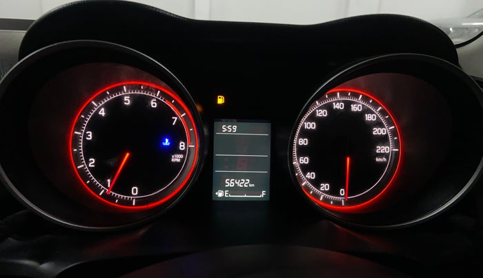 2020 Maruti Swift VXI, Petrol, Manual, 56,413 km, Odometer Image