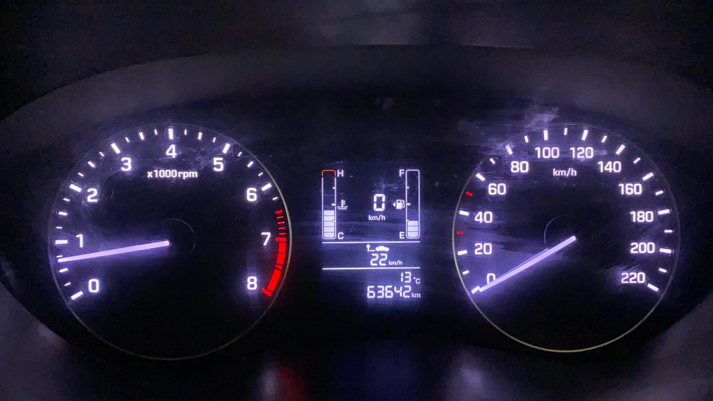 2016 Hyundai Elite i20 SPORTZ 1.2, Petrol, Manual, 63,634 km, Odometer Image