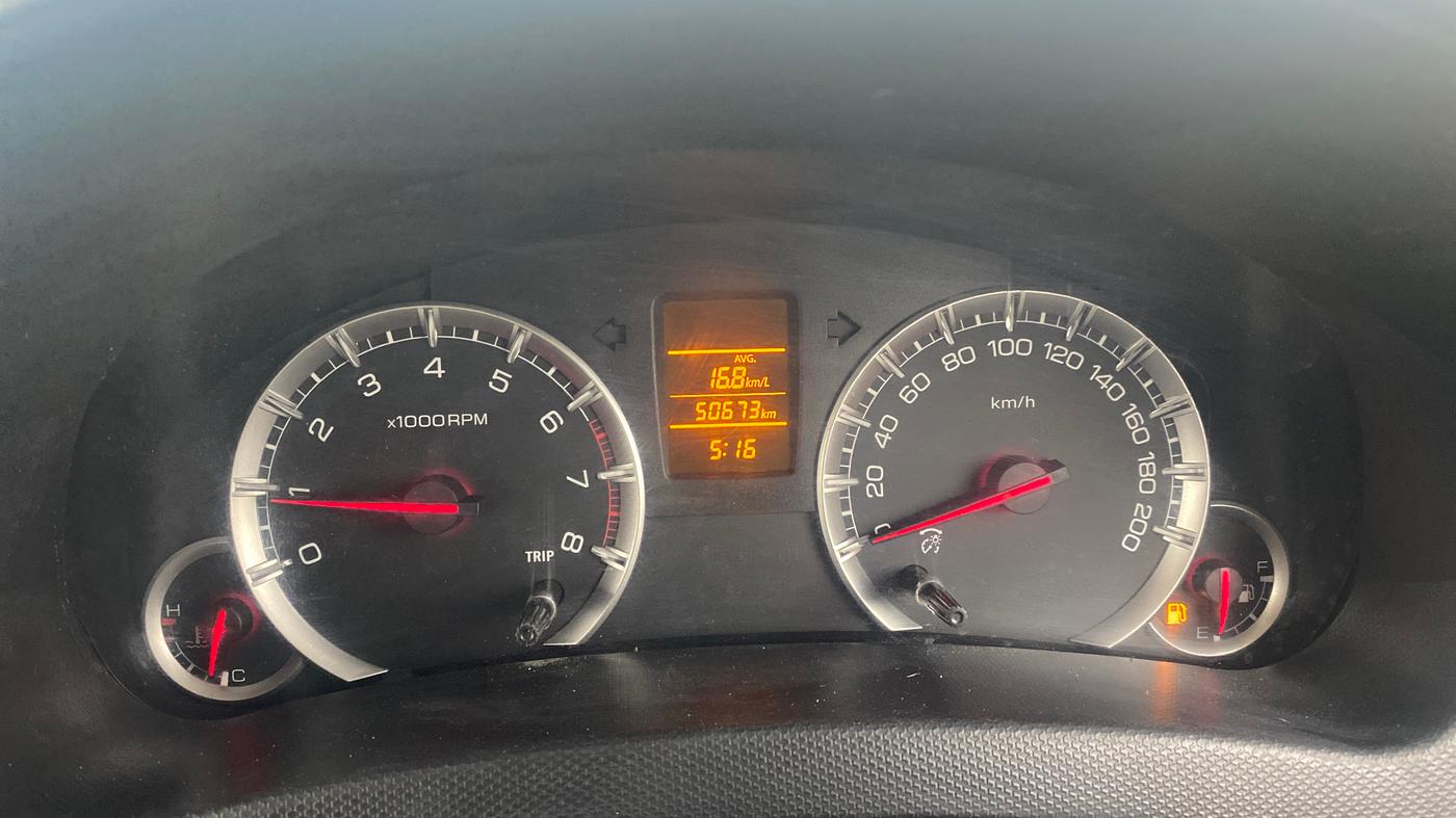 2014 Maruti Swift Dzire VXI, Petrol, Manual, 50,672 km, Odometer Image