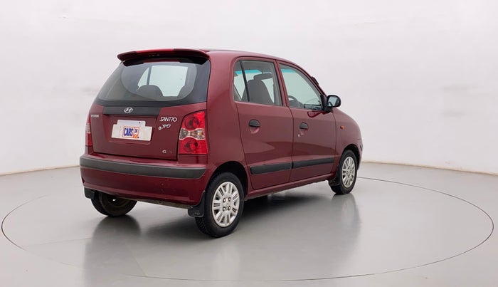 2010 Hyundai Santro Xing GLS, Petrol, Manual, 64,852 km, Right Back Diagonal